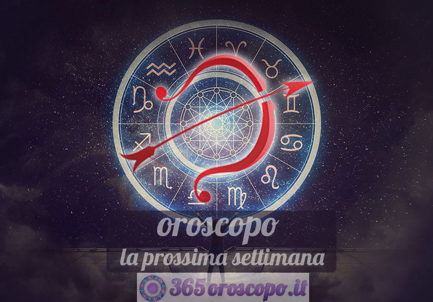 Sagittario oroscopo la prossima settimana