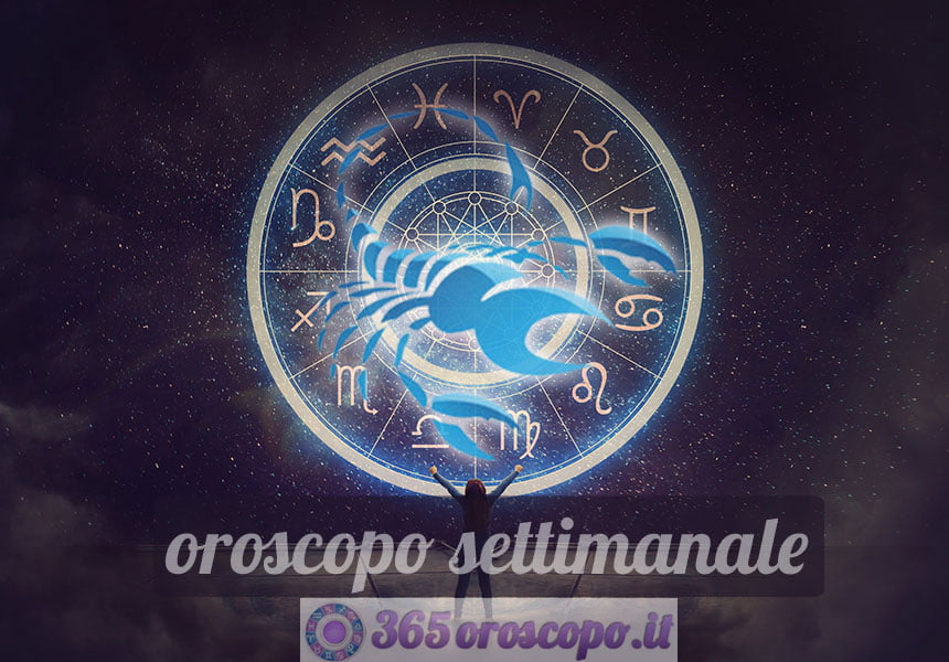 Scorpione oroscopo settimanale