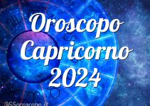 Oroscopo Capricorno 2024