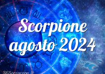 Scorpione agosto 2024