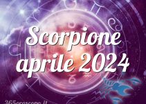 Scorpione aprile 2024