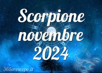 Scorpione novembre 2024