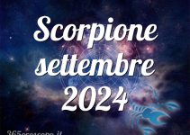Scorpione settembre 2024
